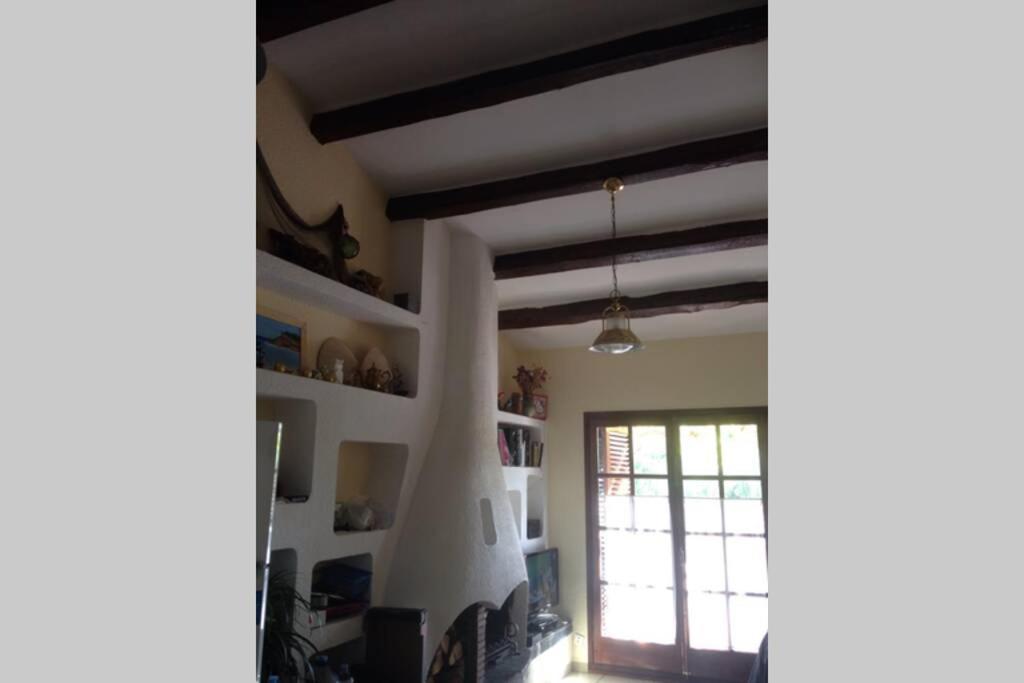 Casita Blanca Con Fibra Optica Y Piscina Cominutaria Βίλα Τόσα ντε Μαρ Εξωτερικό φωτογραφία