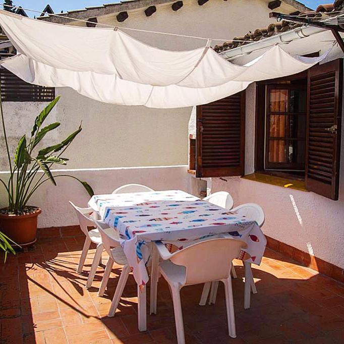 Casita Blanca Con Fibra Optica Y Piscina Cominutaria Βίλα Τόσα ντε Μαρ Εξωτερικό φωτογραφία